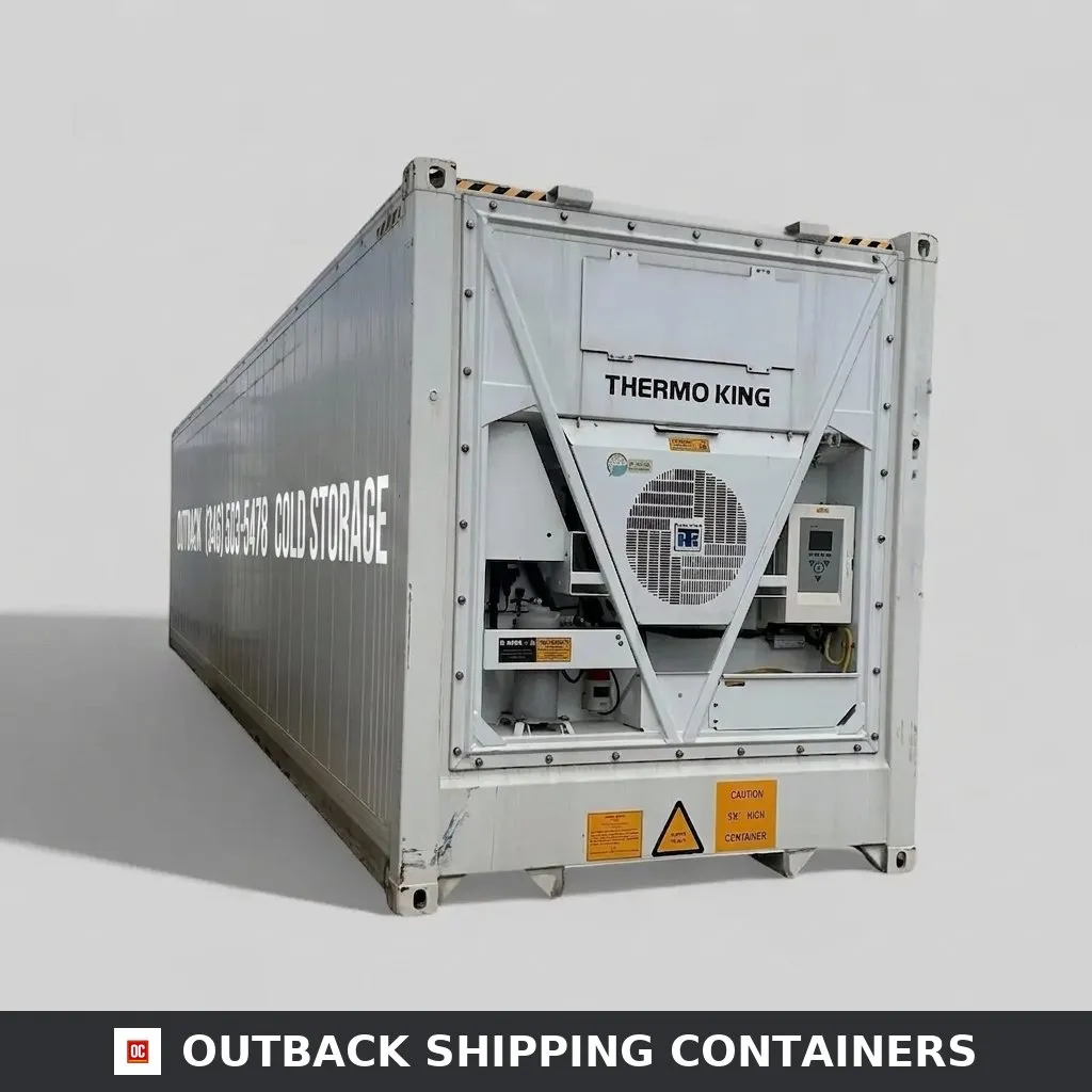 40ft High Thermo King Refrigerated Container – One Trip/ 2023