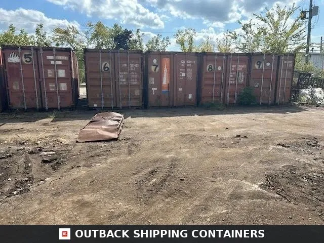 Used 20′ Shipping & Storage Containers