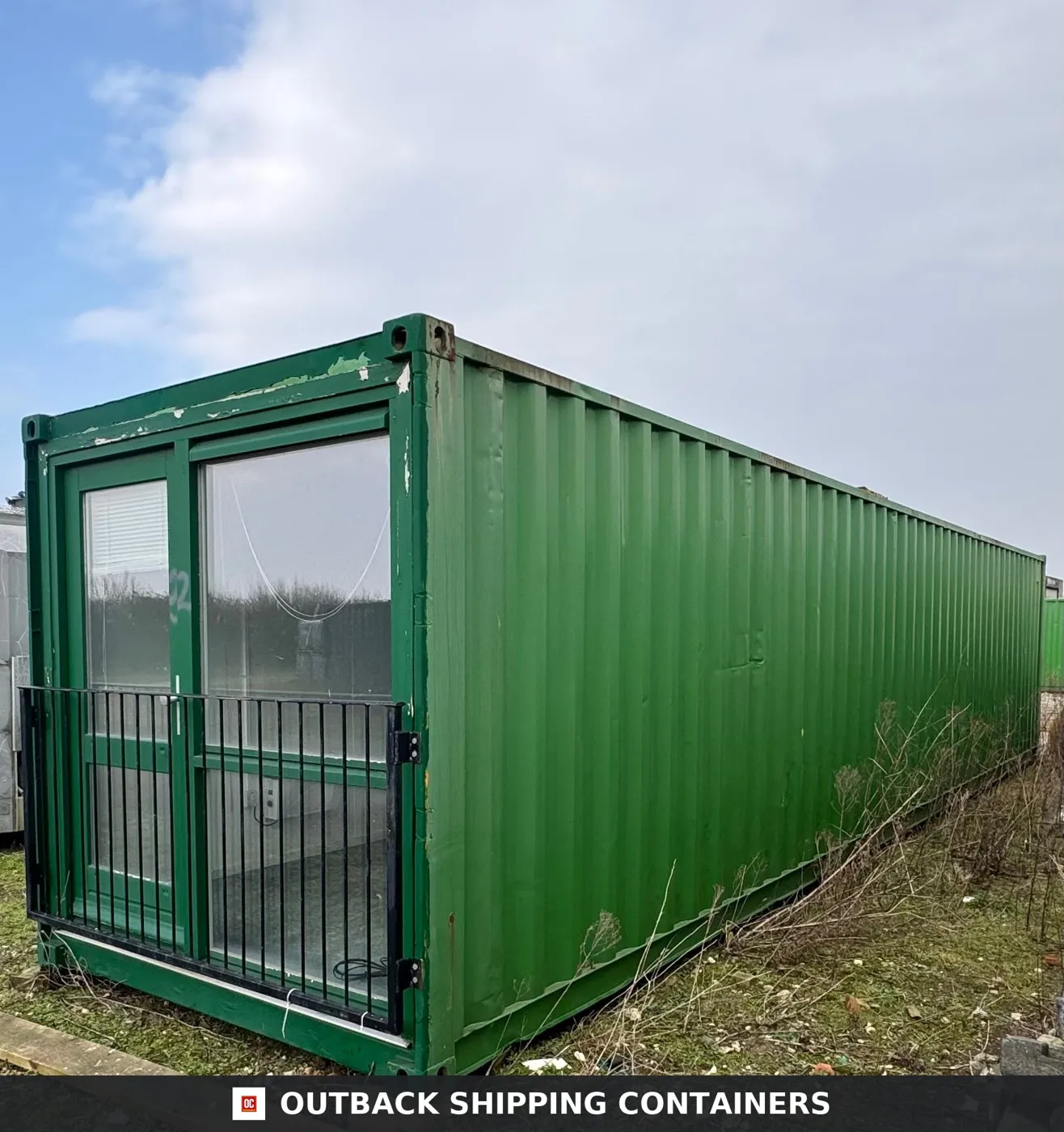 Converted Shipping Container 40 Ft — Container Office — Reduced — No D4