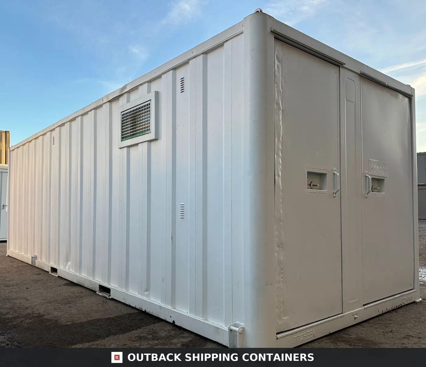 25x9ft — Static Welfare Unit — Office, Toilet, Canteen, Drying Room & Generator 6KVA — Welfare — Anti-Vandal — Building Site Accommodation…