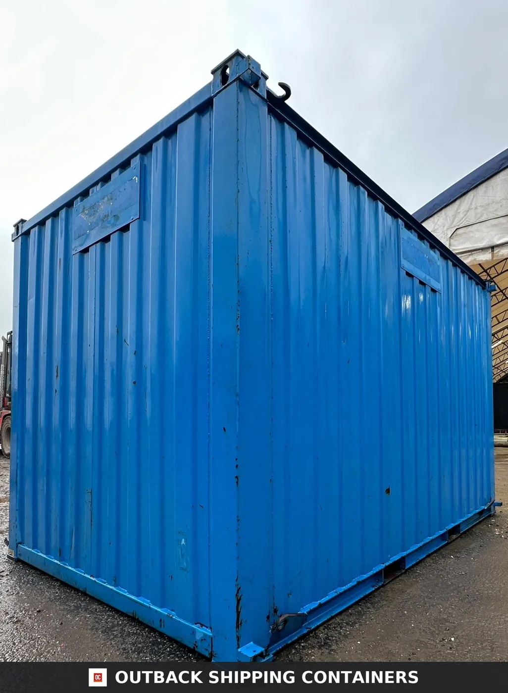 12 x 8 ft — Canteen / Office — Building Site Accommodation — Portable Anti-Vandal Cabin