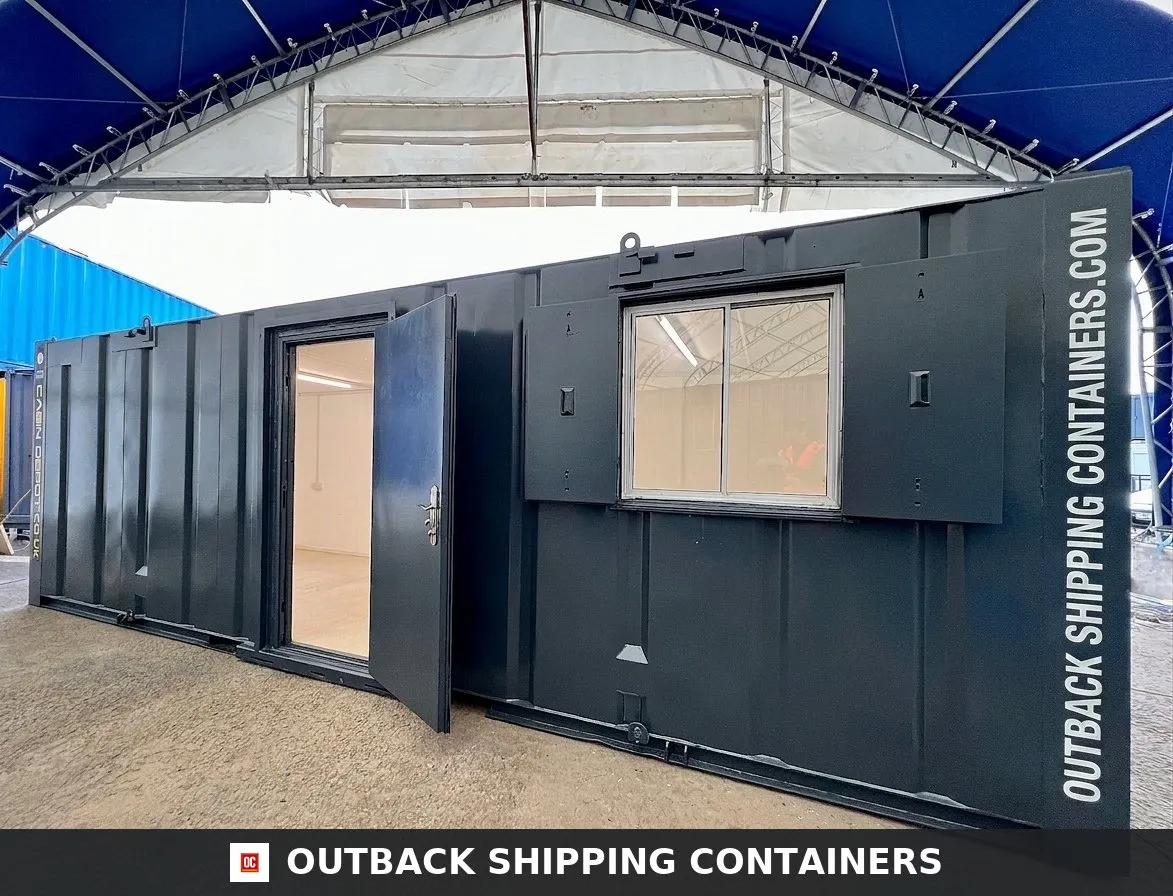 24x9 ft Container Office – 7m Portable Anti Vandal Building