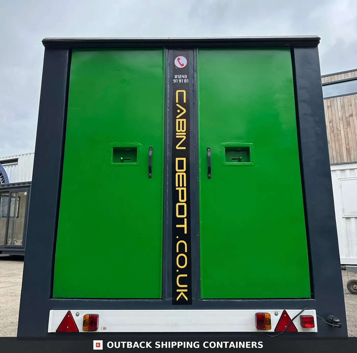 Groundhog Towable Mobile Welfare | Towable Canteen + Toilet & Drying Room | Diesel Generator | GP 360 | No 1238