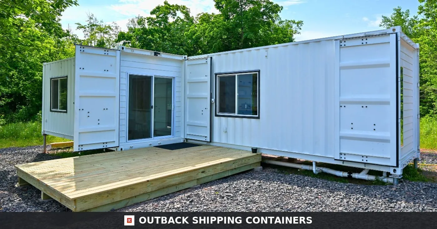 Luxury 2 Bedroom Shipping Container Home | 40ft + 20ft Modern Container House | The Fulton
