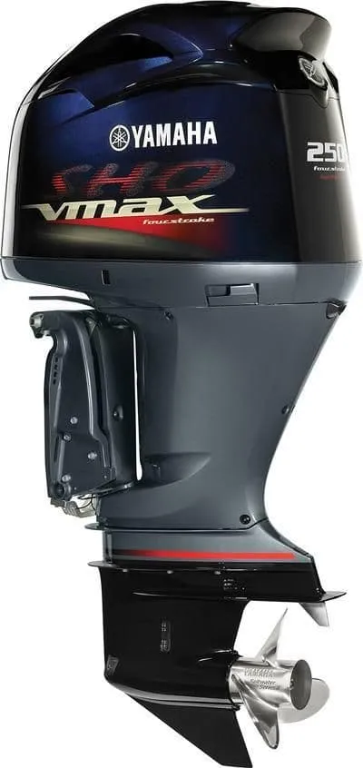 Yamaha VF250XA, 250 HP, 25" SHAFT, REMOTE, ELECTRIC, PT&T, VMAX SHO 4.2L