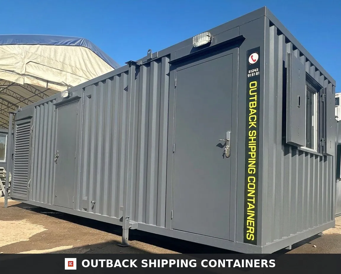 24X9FT Static Welfare Unit — Office, Toilet, Canteen | No 1221