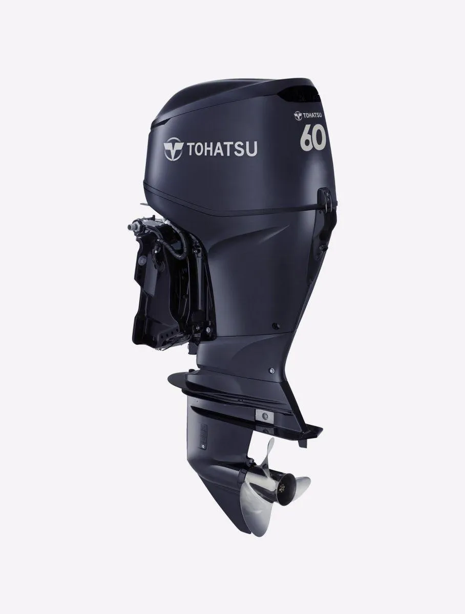 Tohatsu BFT60ALRTA, 60 HP, 20 IN SHAFT, ELECTRIC START ,PT&T