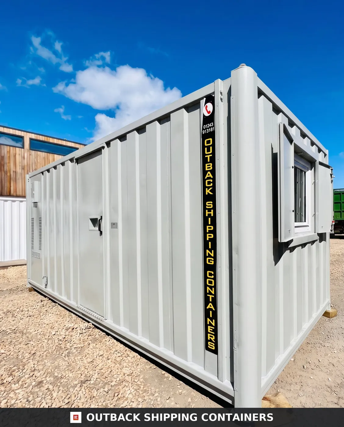 20X9FT Static Welfare Unit — Office, Toilet, Canteen | No 678