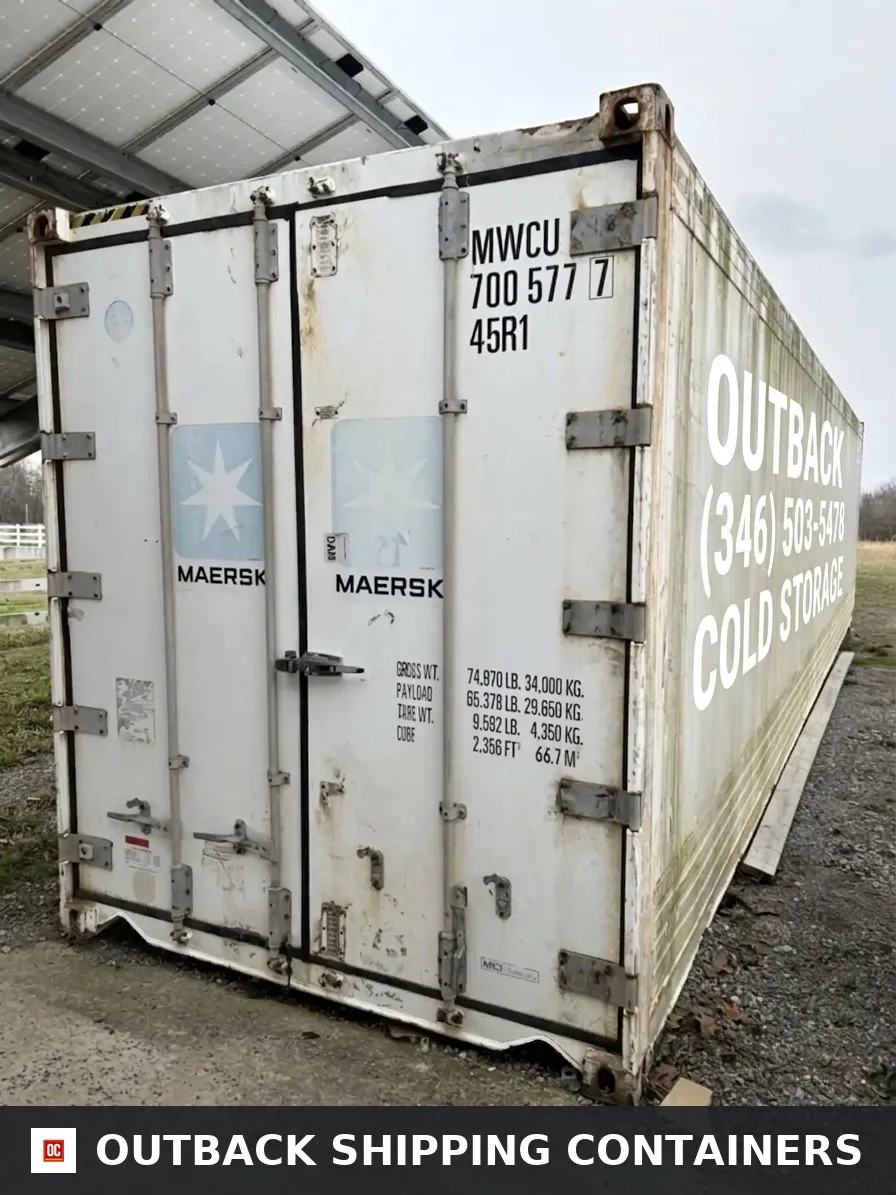 Maersk RAHC-031 Used 40ft Cold Storage Reefer Container – Model CCR18060