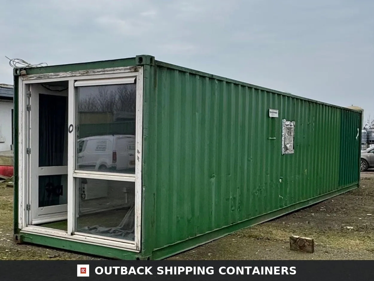 40 Ft Converted Shipping Container — With Kitchenette