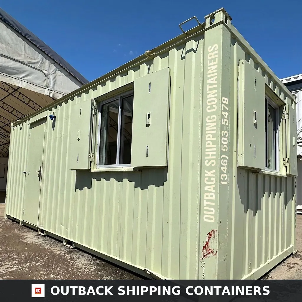 21x8ft — Canteen / Office — Building Site Accommodation — Portable Anti-Vandal