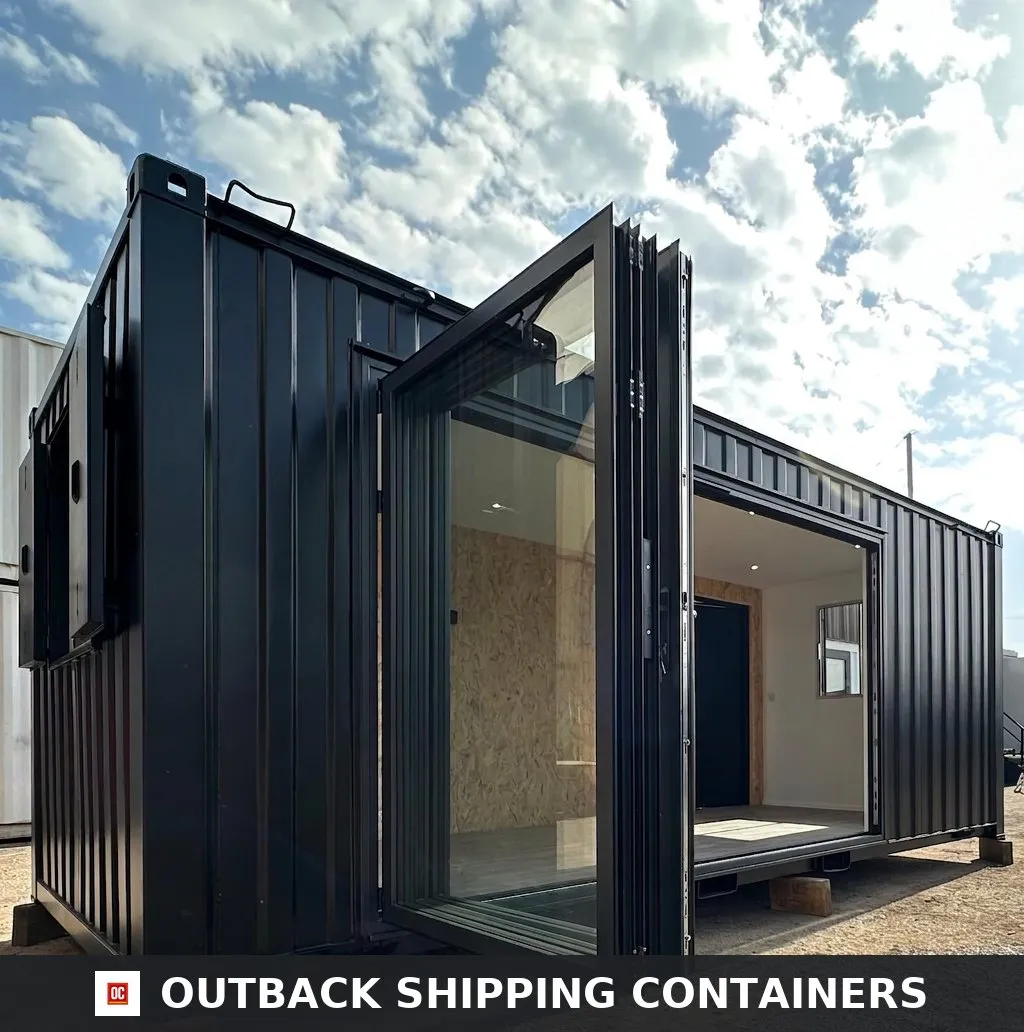 21x8ft — CUSTOM Cabin — Office / Canteen — Bifolding Door — Portable Building — No 1356