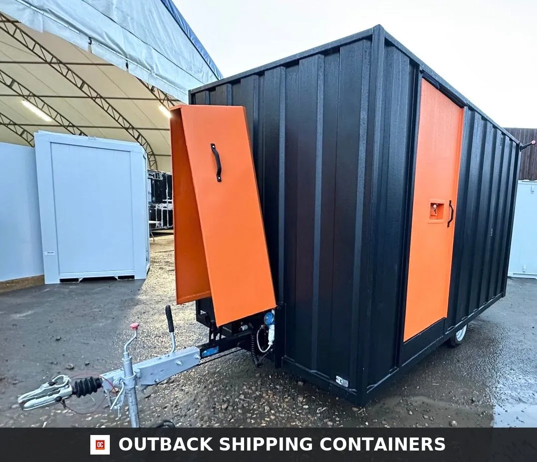 Groundhog Towable Mobile Welfare | Towable Toilet & Canteen | Self contained Cabin | GP 360 | No 1342