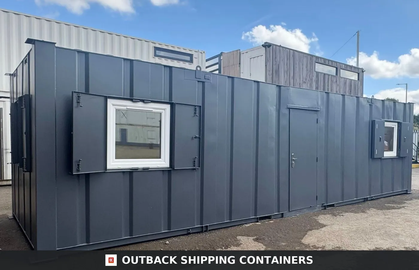 32ft Cabin – Open Plan Office / Canteen – Anti-Vandal Cabin – Portable Building