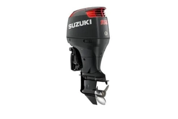 Suzuki DF150TLSS2, 150 HP, 20 IN SHAFT, REMOTE, ELECTRIC, MATTE BLACK