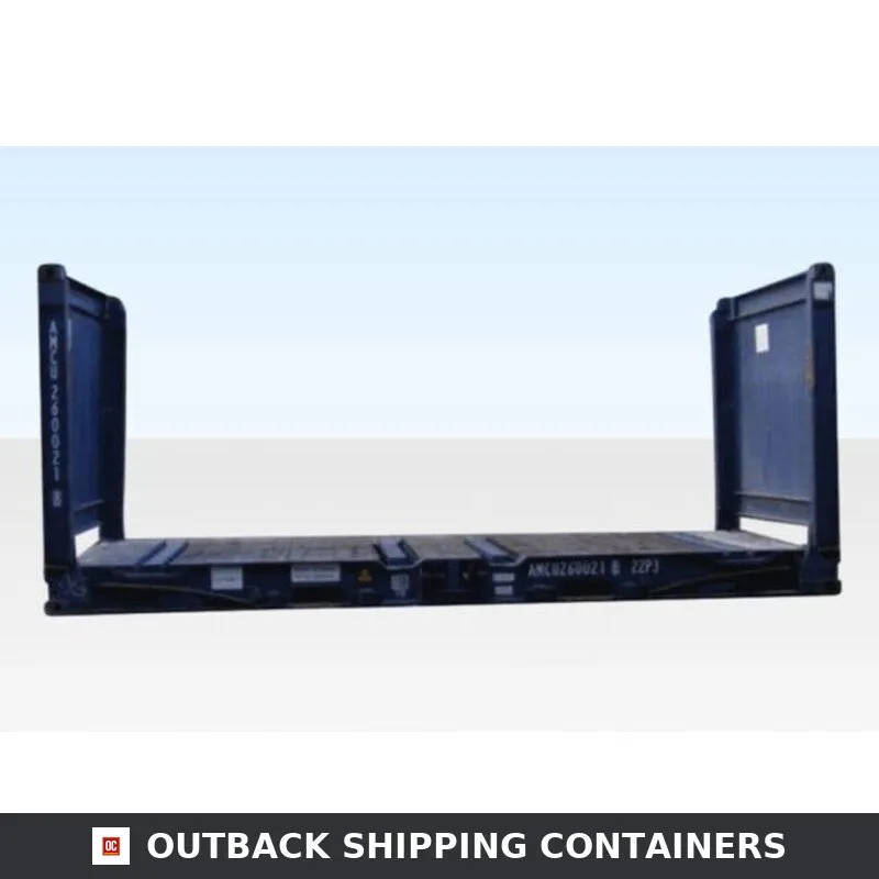 20FT x 8FT Used Flat Rack Shipping Containers
