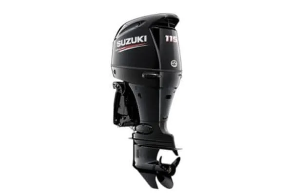 Suzuki DF115ATL2, 115 HP, 20 IN SHAFT, REMOTE, ELECTRIC, BLACK