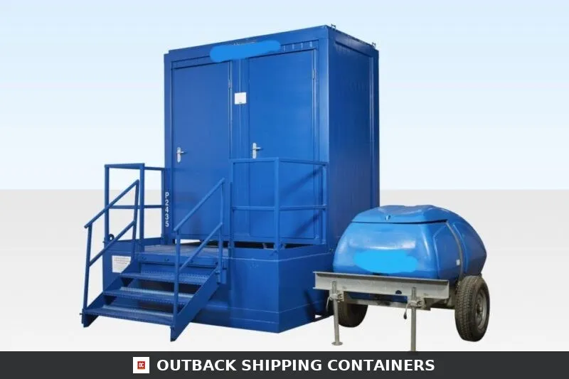 Double Mains Toilet Waste Tank