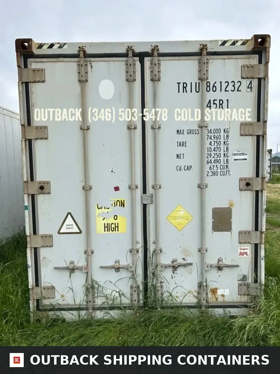 2009 40′ High Cube Refrigerated Storage Container – CCR18757