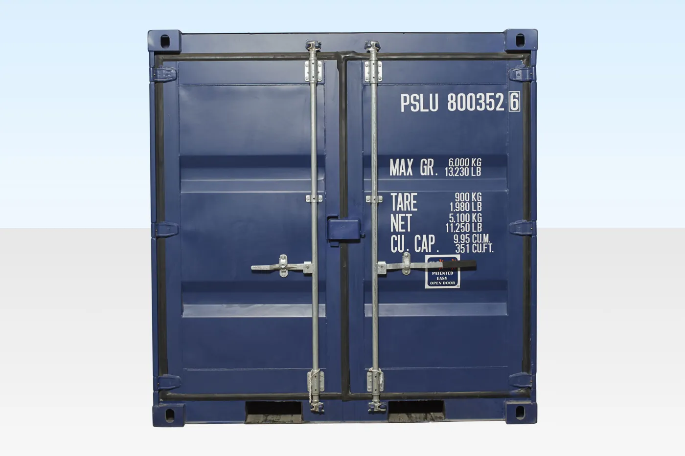 8ft x 8ft Steel Storage Container for Hire