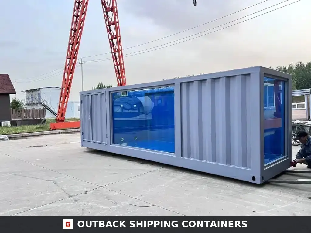 20ft Mobile Foldable Fully Automatic Container Swimming Pool