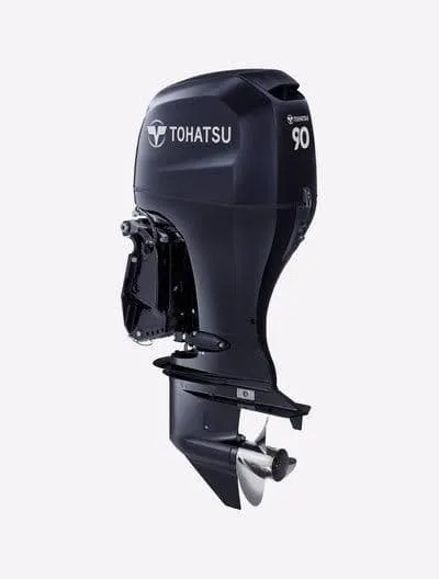 Tohatsu BFT90ALRTA, 90 HP, 20 IN SHAFT, ELECTRIC START ,PT&T