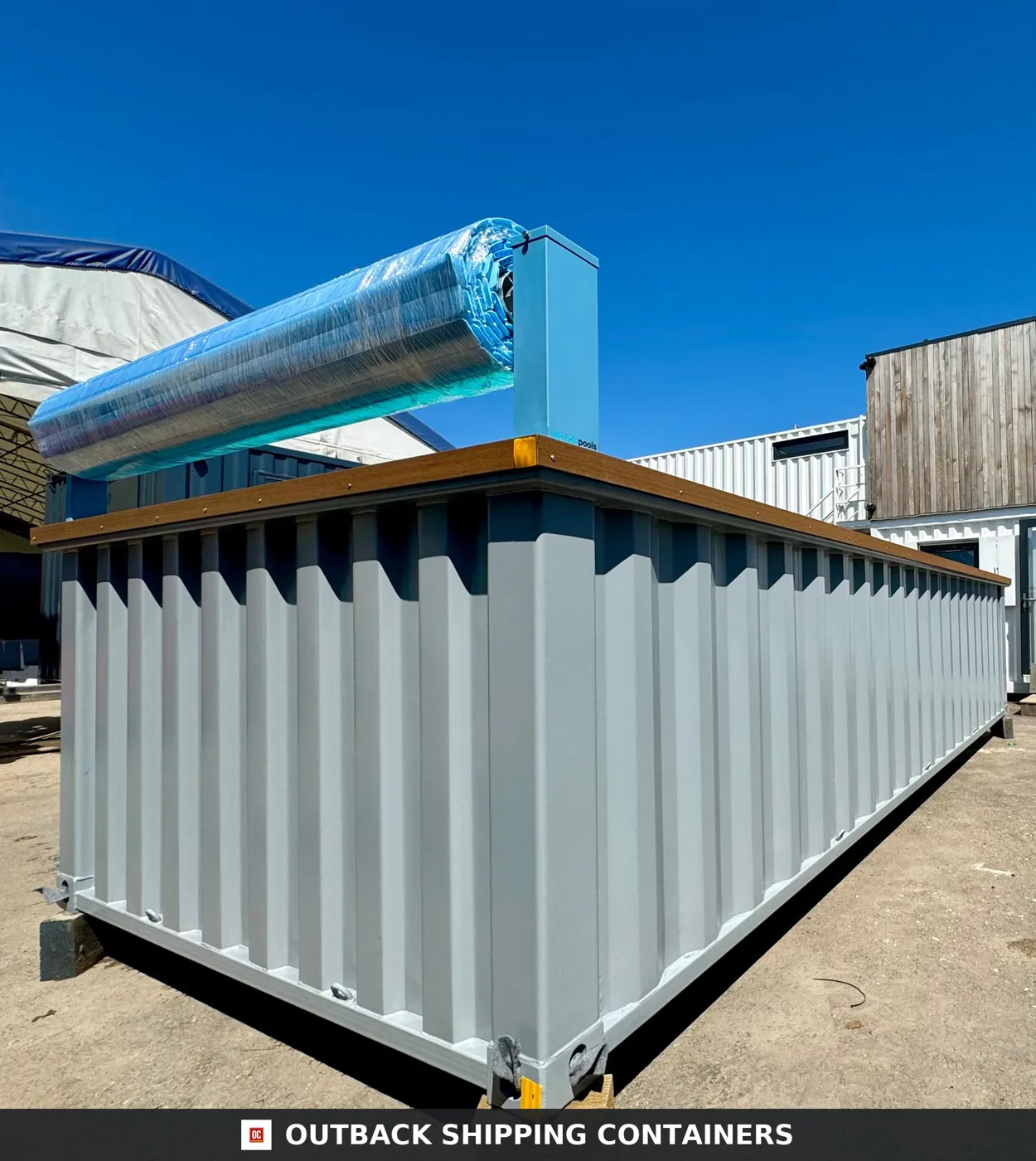 20FT Caribbean Blue Swim-Jet Container Pool