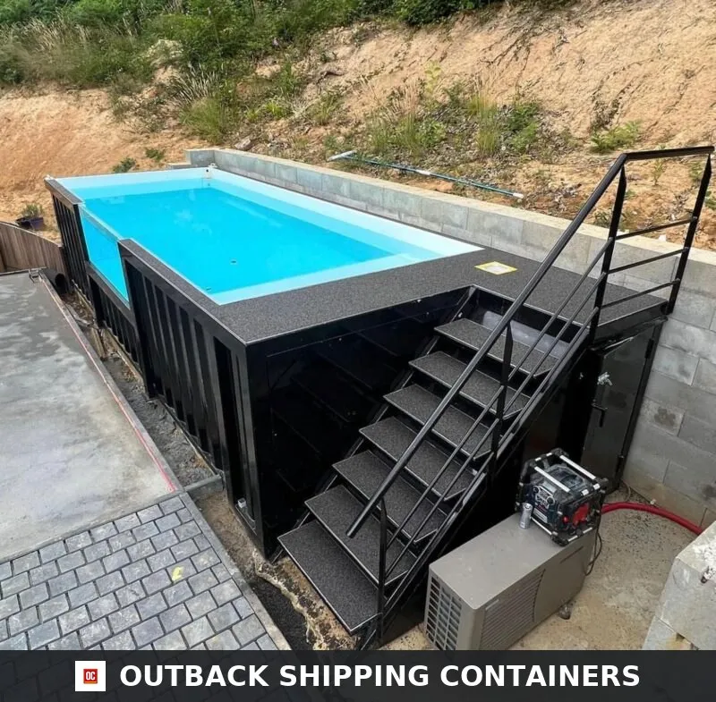 20 FT Container Pool - Premium Build