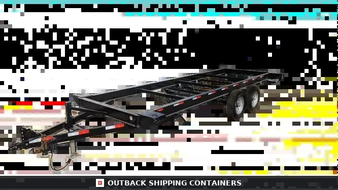20ft Bumper Pull Container Chassis