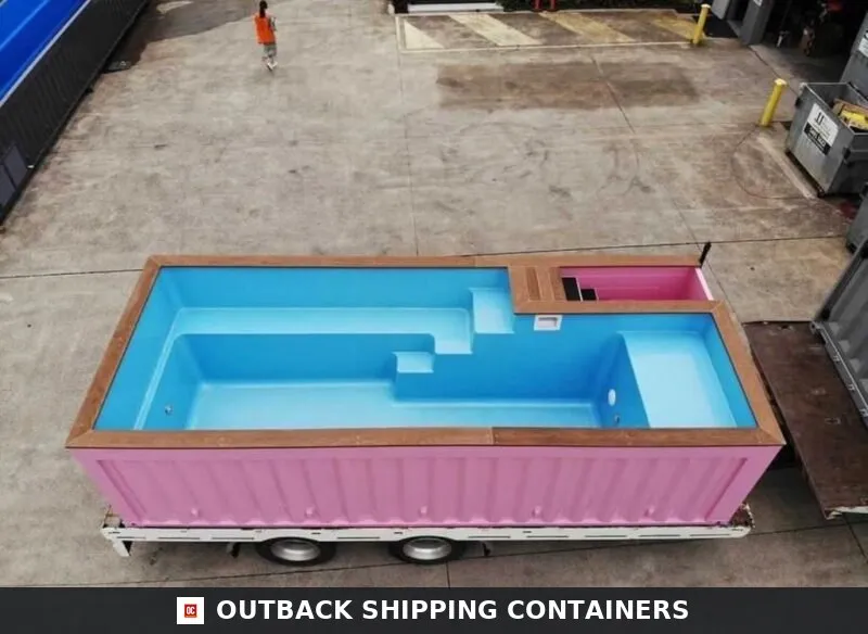 Pink 20 FT Container Pool