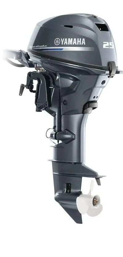 Yamaha F25LC, 25 HP, 20" SHAFT, REMOTE, ELECTRIC, PT&T, PORTABLE