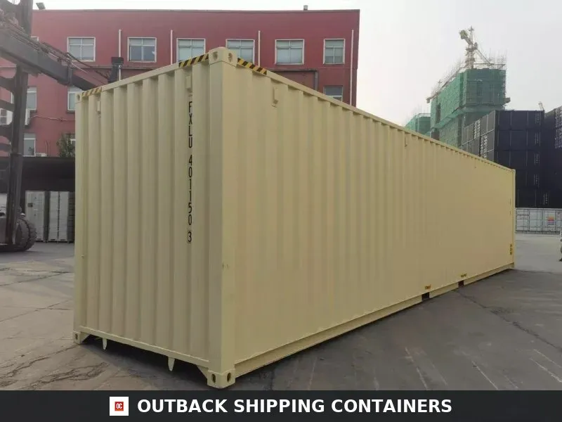 40ft HC Open Side Container with 4 Doors – One Trip