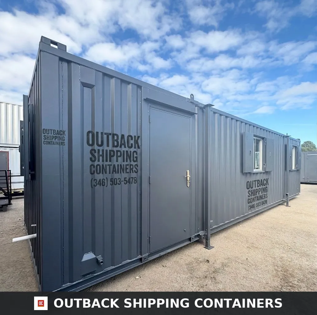 32x10ft — Custom Office/Canteen Cabin — WC + Shower — Portable Building — Welfare — NO 1447