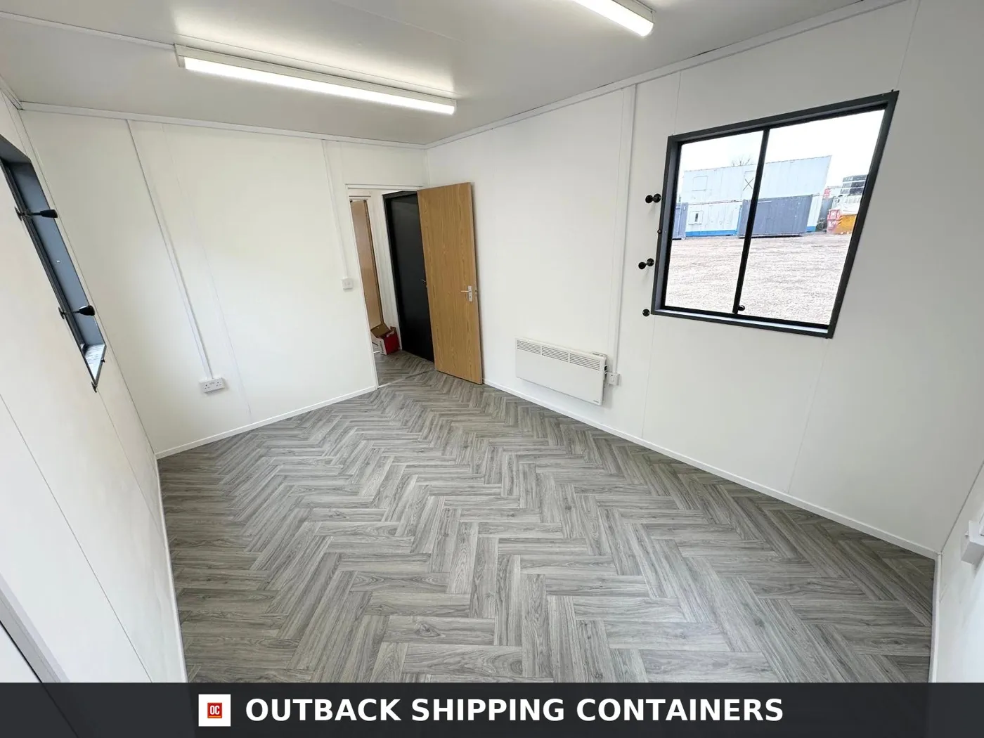32x10Ft – Canteen / Office Cabin With Store Room – 50/50 Split