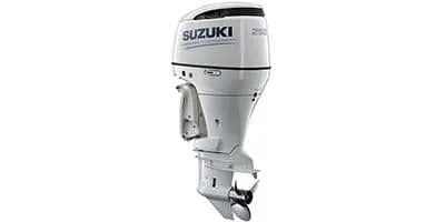 Suzuki DF250TXW2, 250 HP, 25 IN SHAFT, REMOTE, ELECTRIC, WHITE
