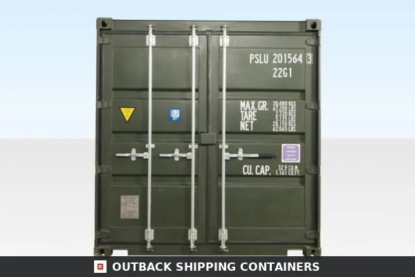 20Ft X 8Ft Tunnel Container (Double End Door) One Trip
