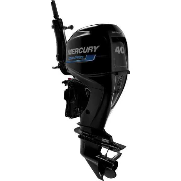 New Mercury 40HP SeaPro Command Thrust 40ELHPT Outboard Engine