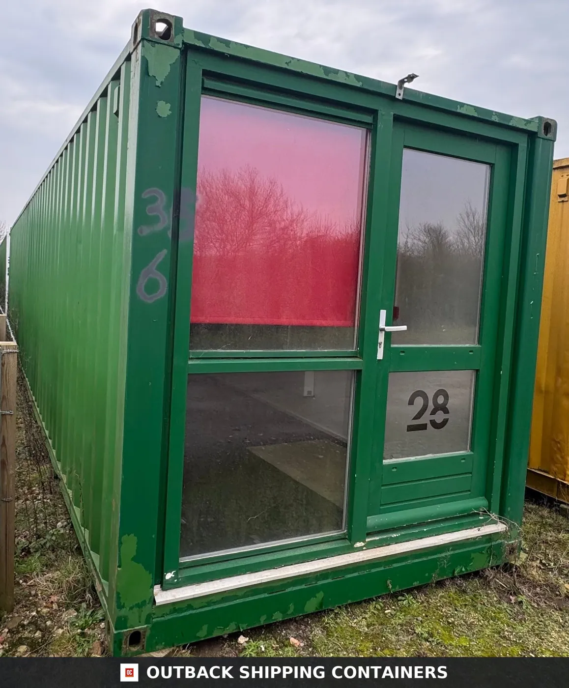 40 Ft Converted Shipping Container Home — 2 Rooms