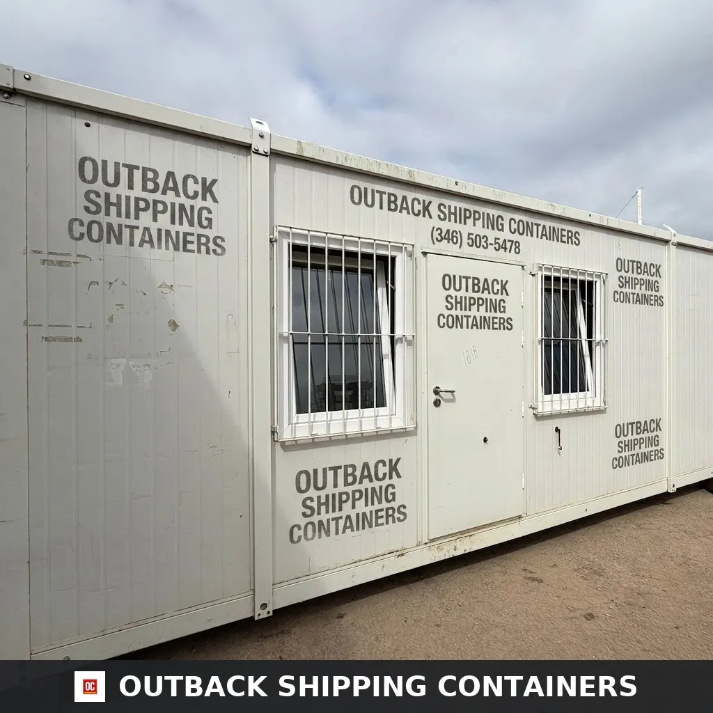20x7.5ft — Office / Canteen — Building Site Accommodation — Portable Anti-Vandal Cabin