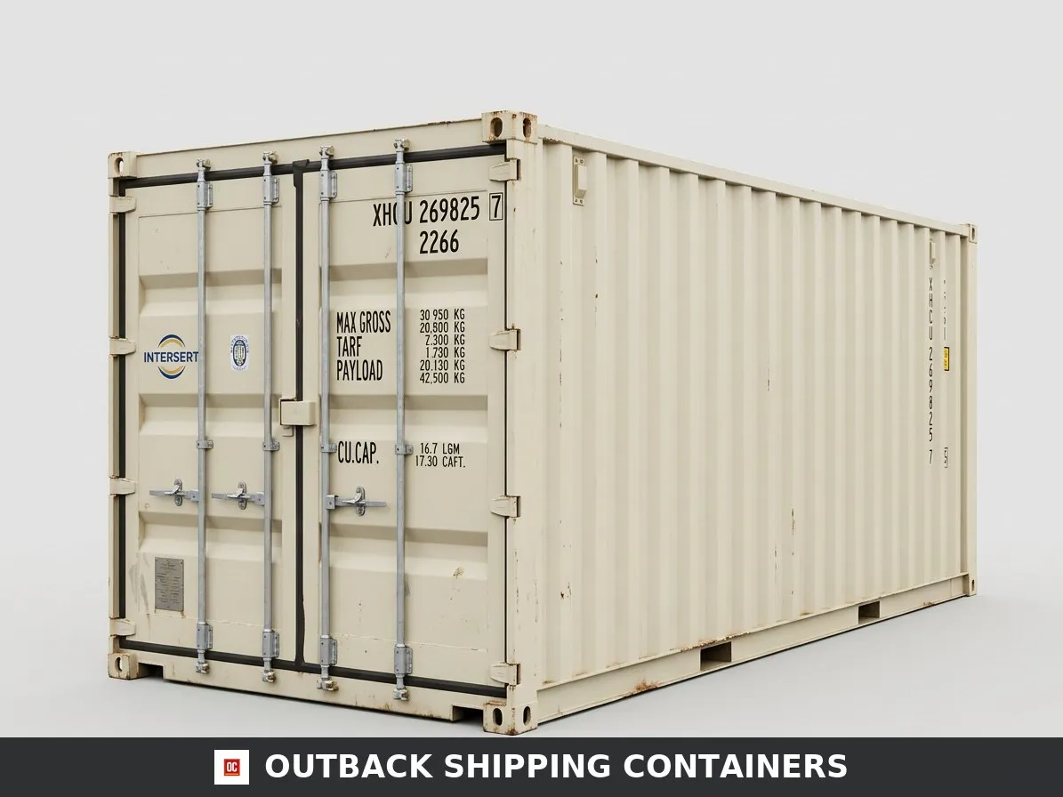 20ft Open Side Shipping Container – One Trip – With Side Doors