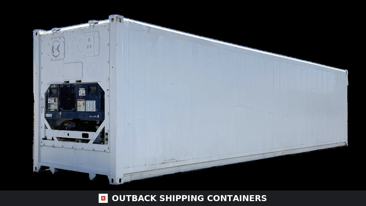 40ft Used Certified Refrigerated Shipping Container