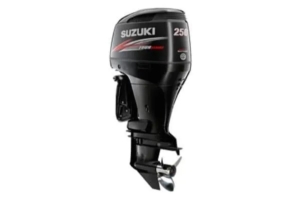 Suzuki DF250TXX2, 250 HP, 30 IN SHAFT, REMOTE, ELECTRIC, BLACK