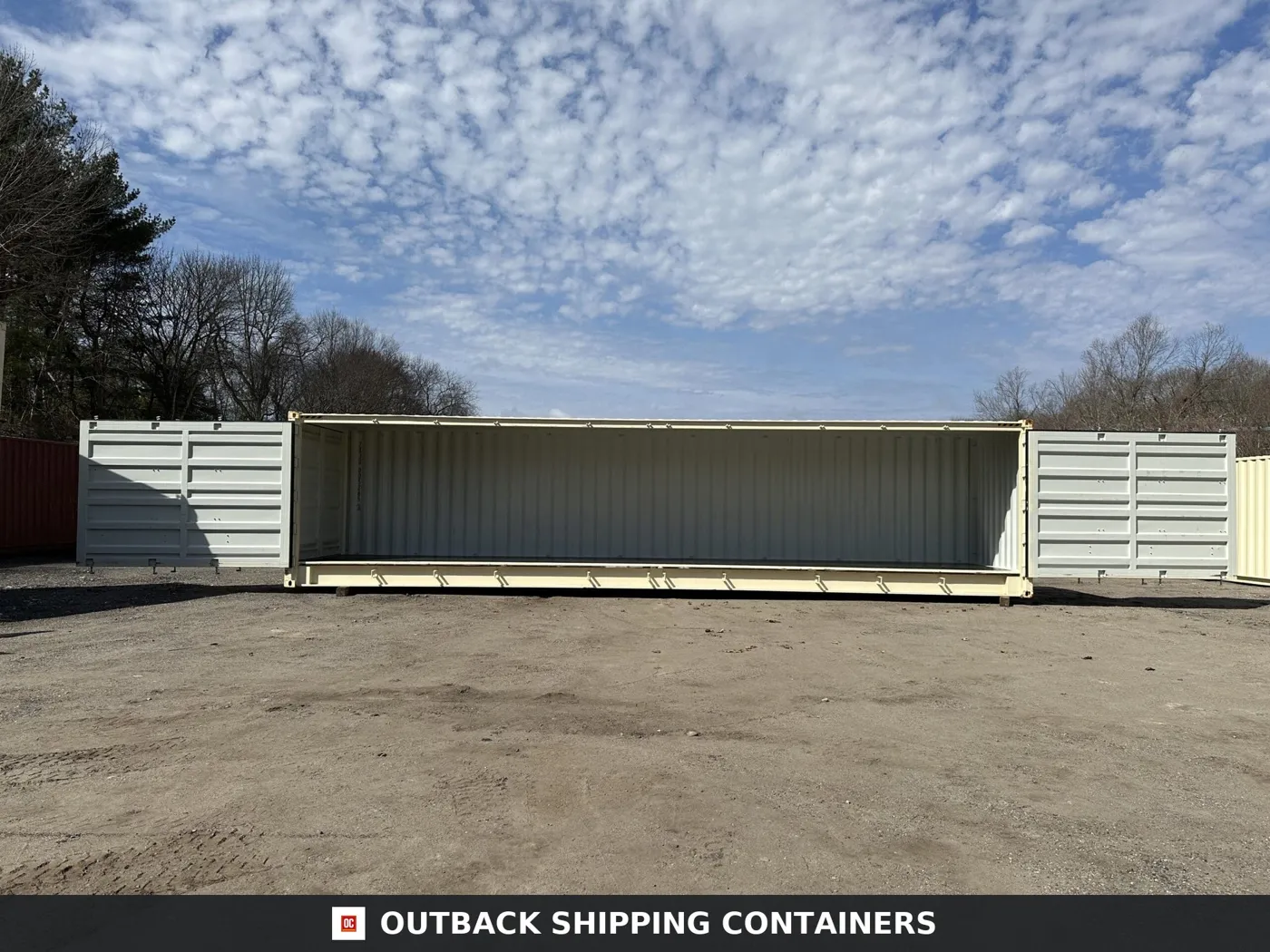 40ft New High Cube Shipping Container – Wind & Watertight – Unit ZXJU005265-3