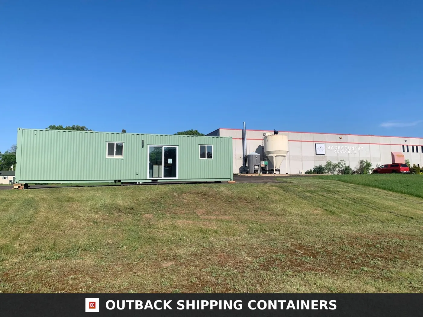 40FT Augustine Luxury Container Home with Kitchen, Bathroom & Garage
