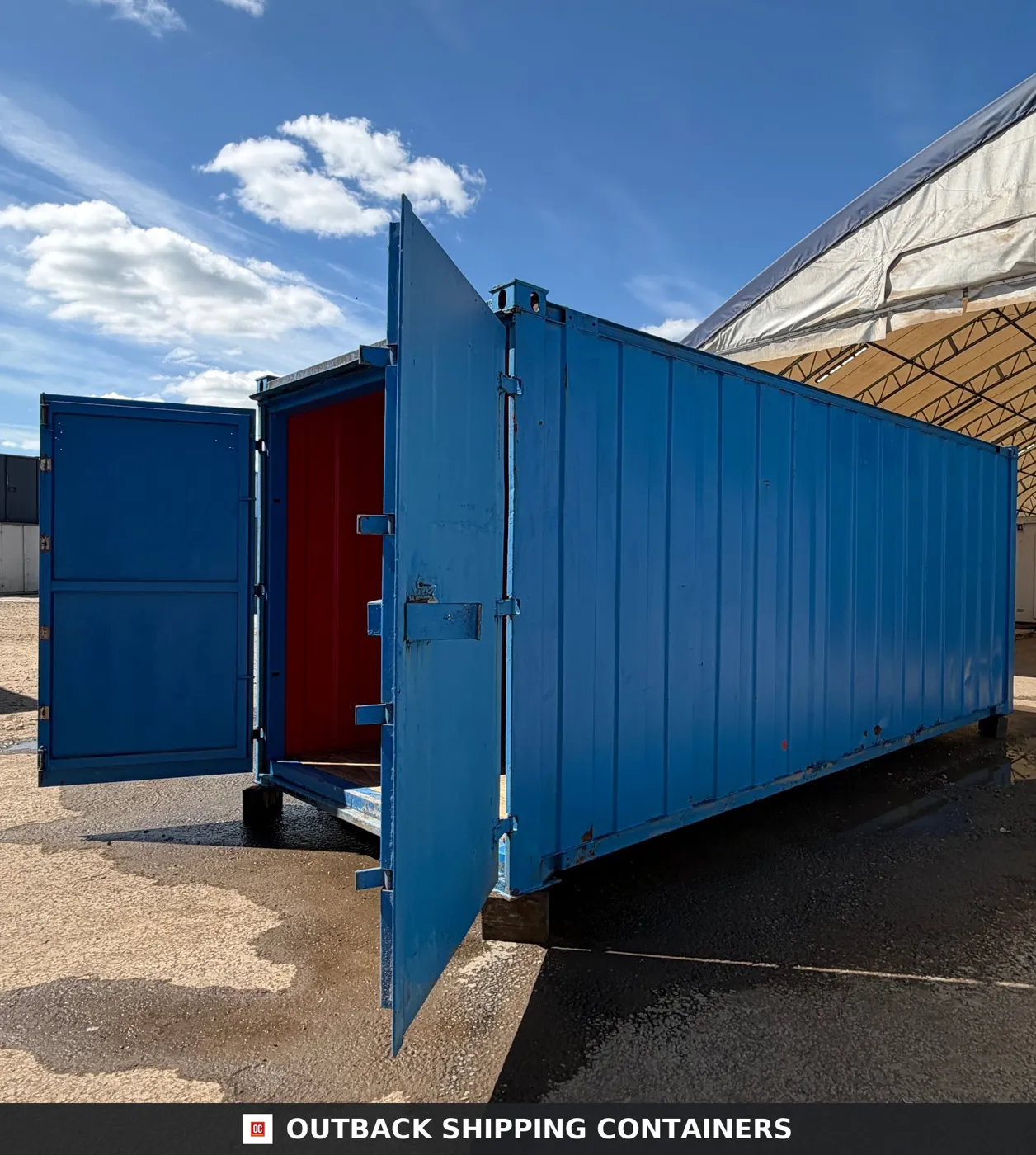 21x8 ft Anti-Vandal Store — Storage Container (Unrefurbished)