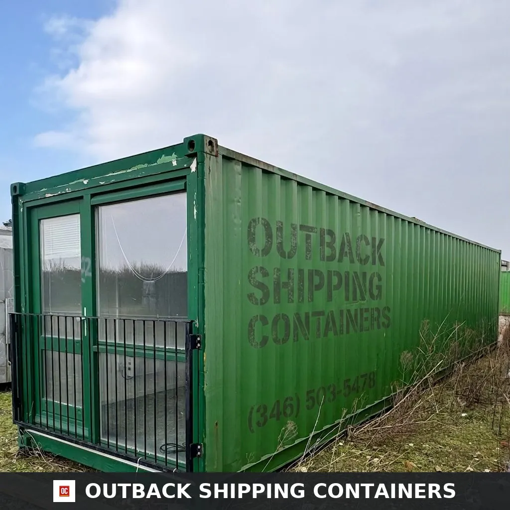 Converted Shipping Container 40 Ft — Container Office