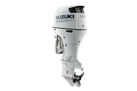 Suzuki DF150TXZW2, 150 HP, 25 IN SHAFT, REMOTE, ELECTRIC, WHITE