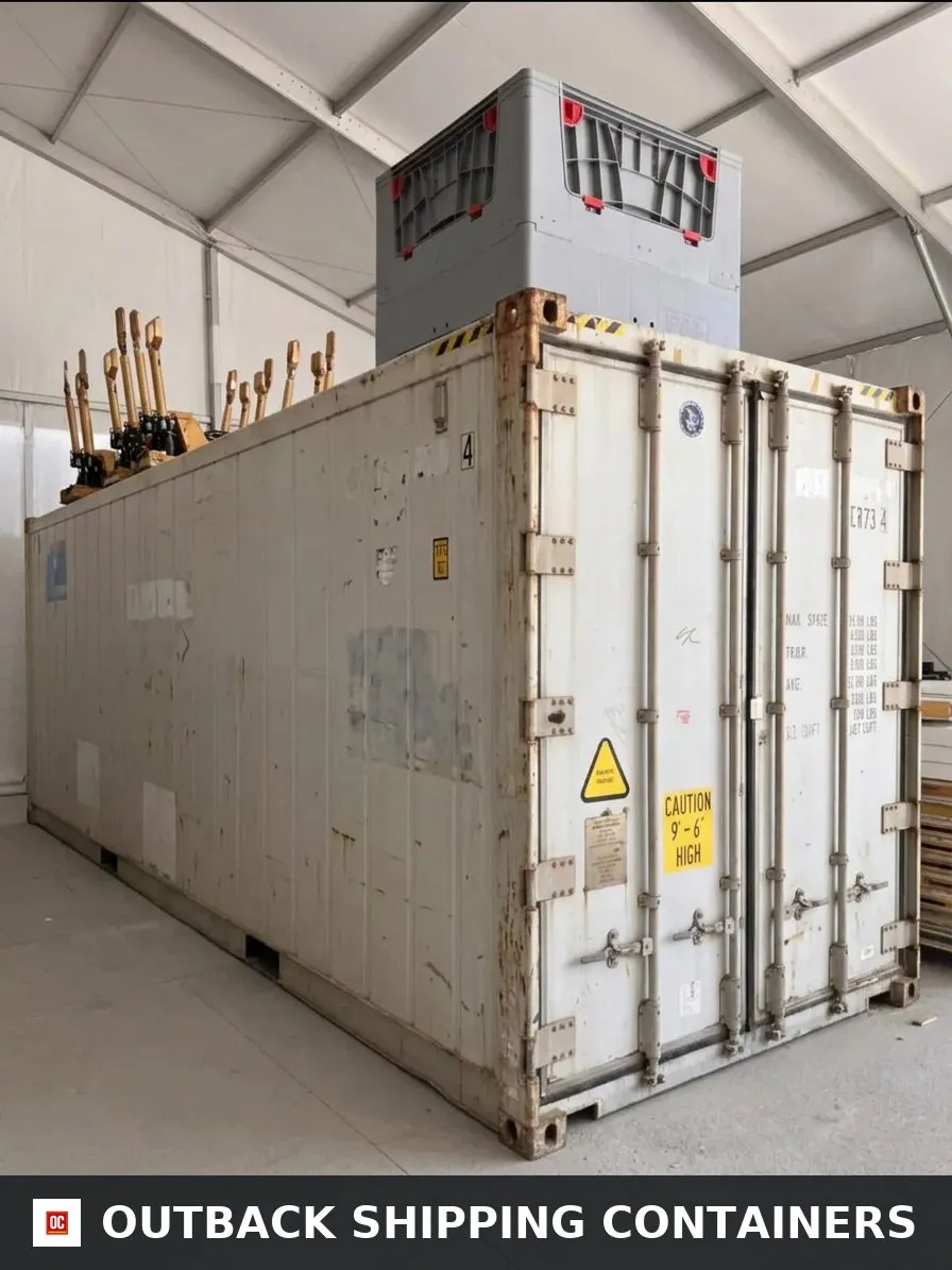 40Ft High Cube Refrigerated Storage Container Carrier Primeline YOM 2012