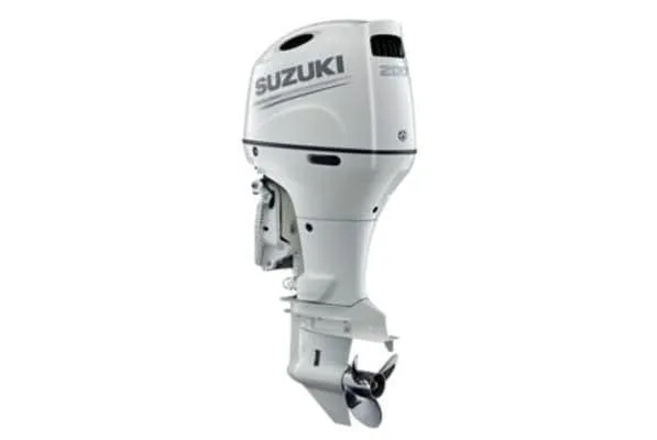 Suzuki DF200ATLW2, 200 HP, 20 IN SHAFT, REMOTE, ELECTRIC, WHITE