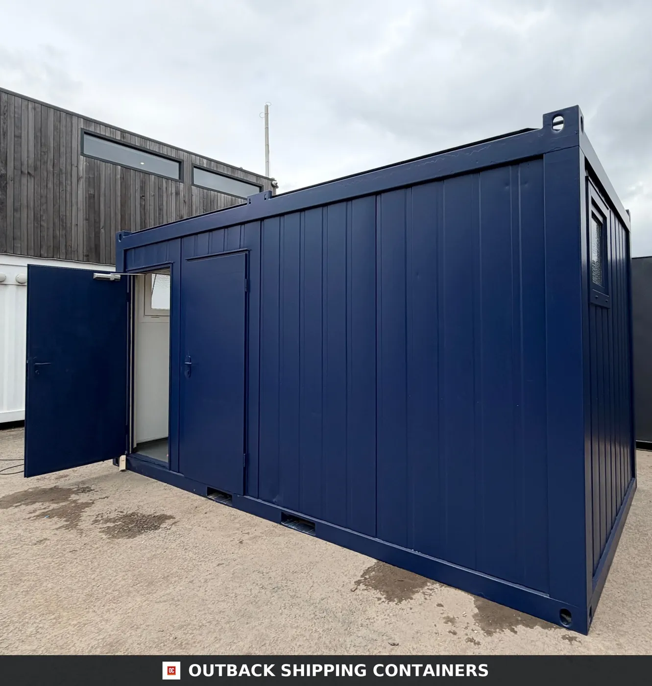 16 x 8 ft — 3 + 1 Toilet Block — Portable Building — Site Accommodation